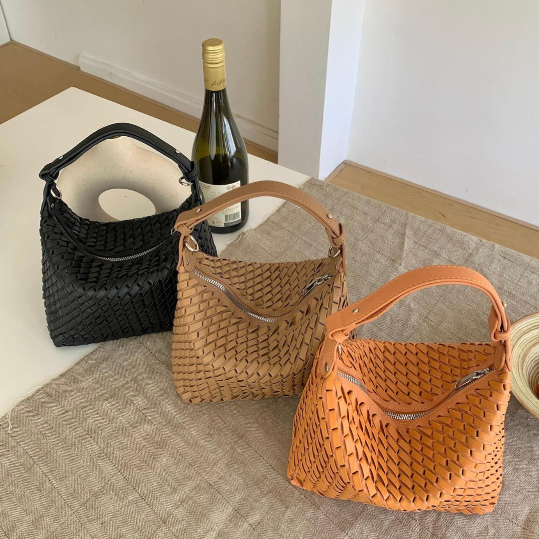 Weave Bag with Extension Strap