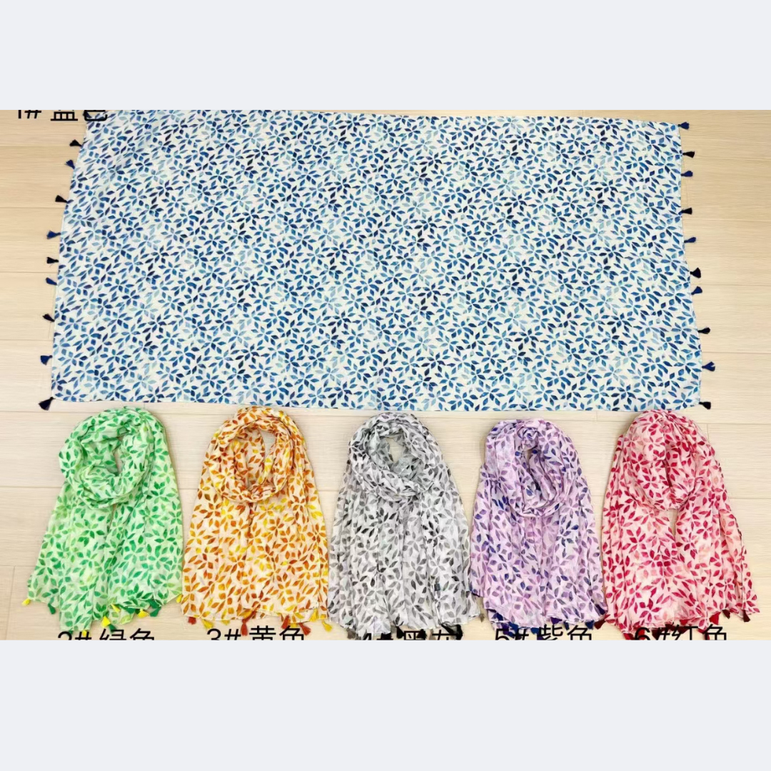 Printed Scarves – Breathable & Lightweight
