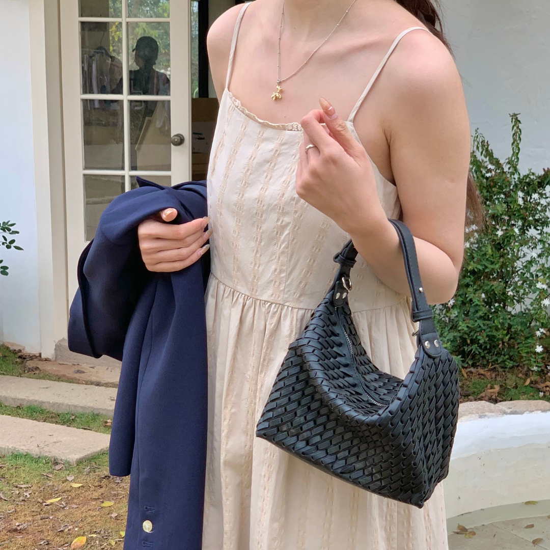 Weave Bag with Extension Strap