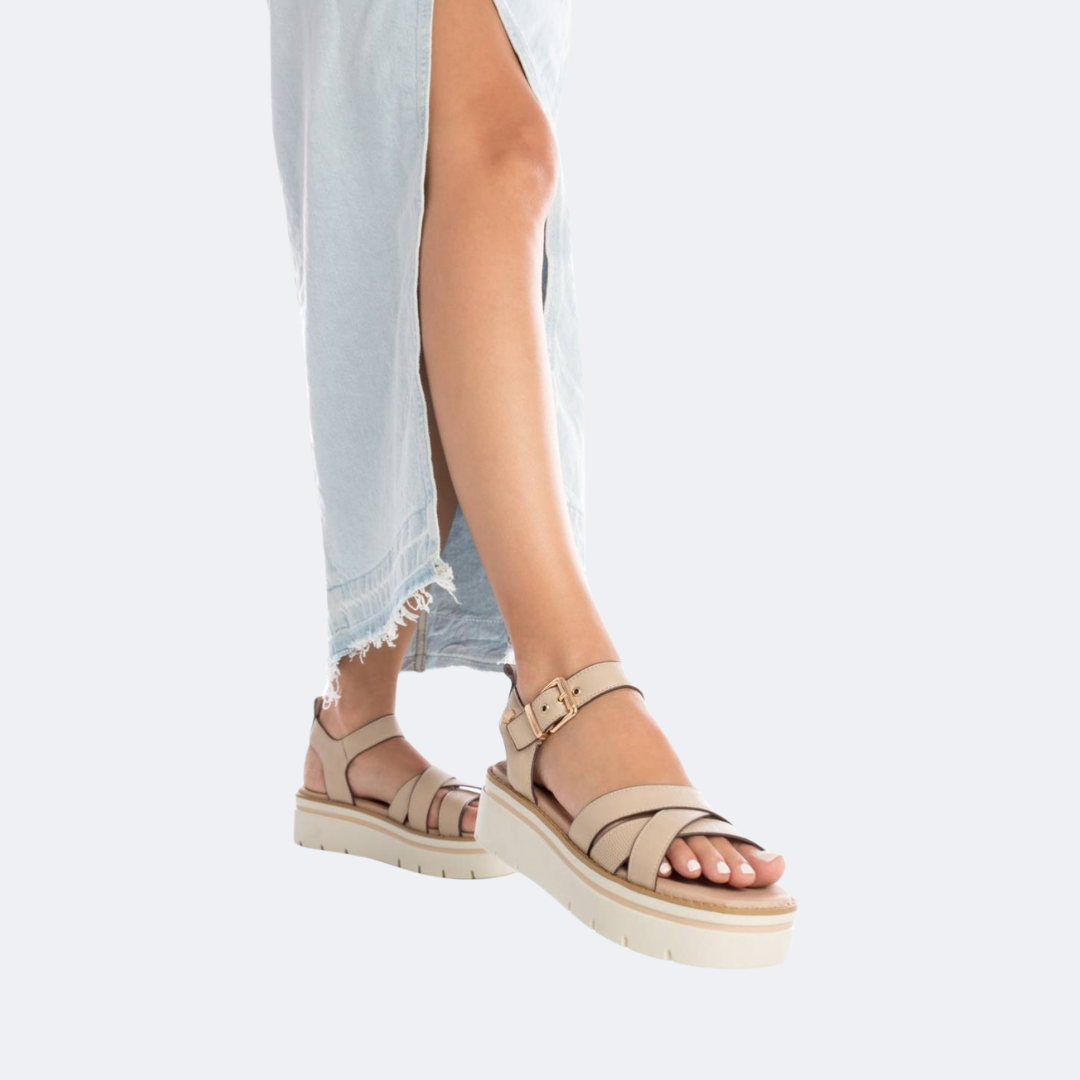 Carmela - 161394 - Flat Sandals - Beige