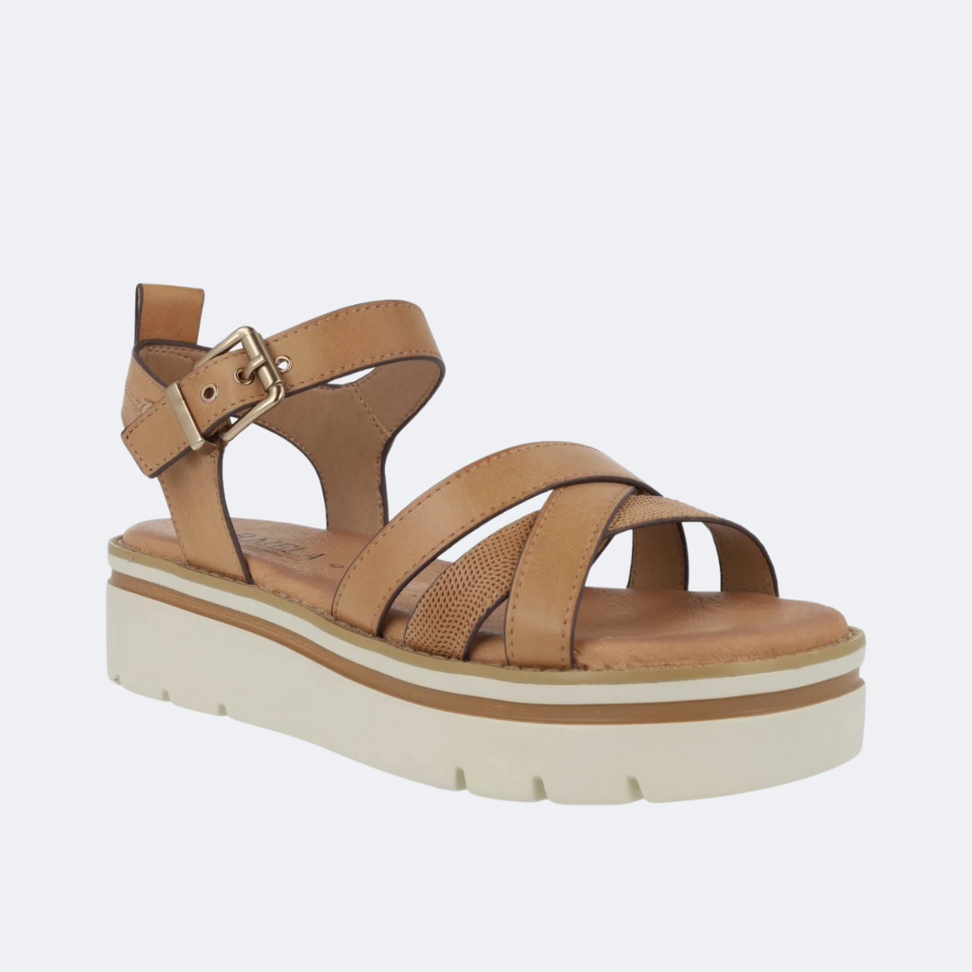 Carmela - 161394 - Wedge - Camel