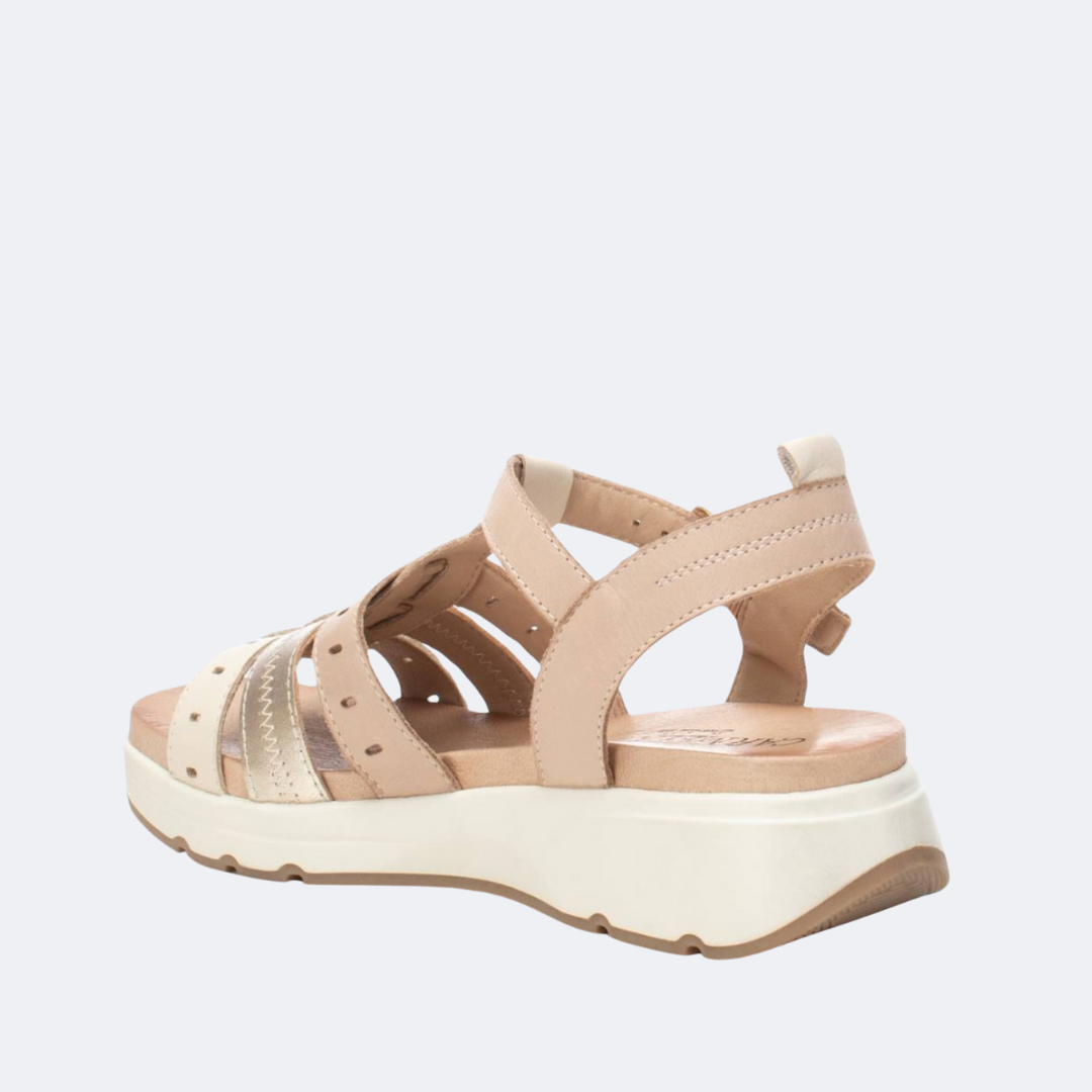 Carmela - 161642 - Flat Sandals - Beige