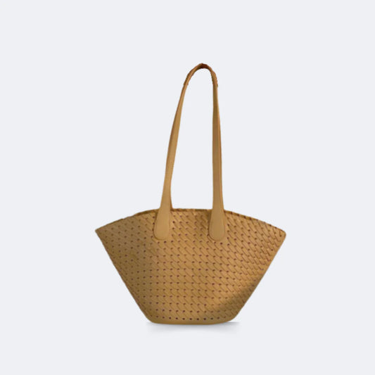 Bohemian Basket Weave Shopping Bag
