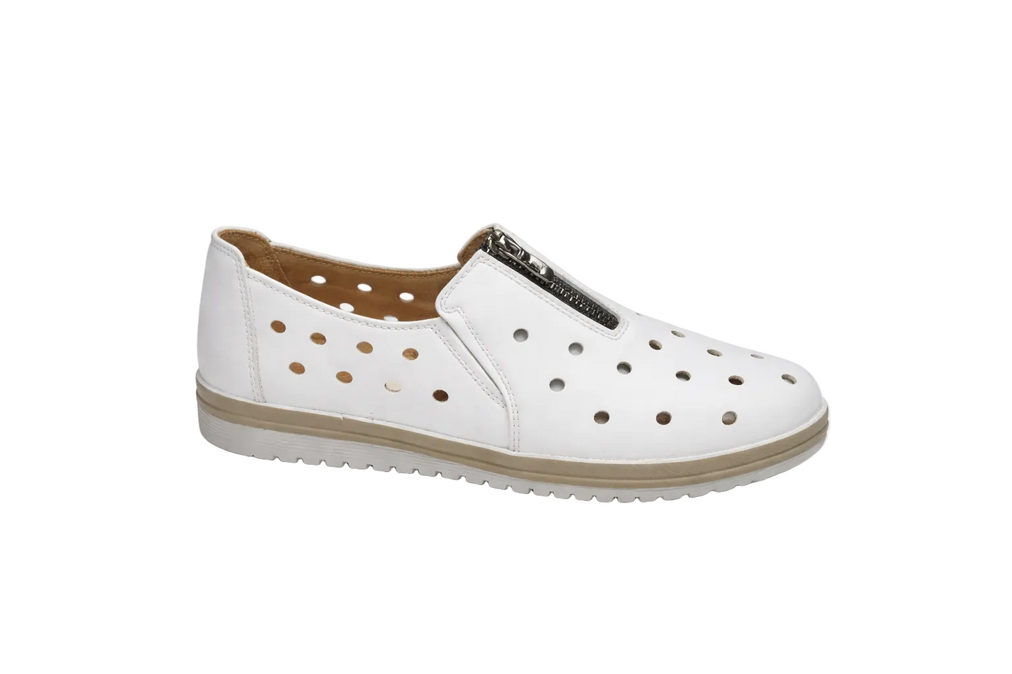 Via Nova - Celo - Close Shoes - White