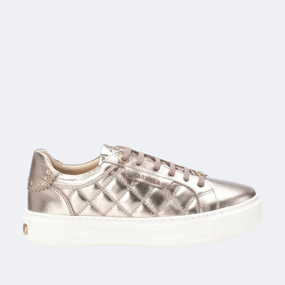 Carmela 161934 - Leather Trainer - Bronce