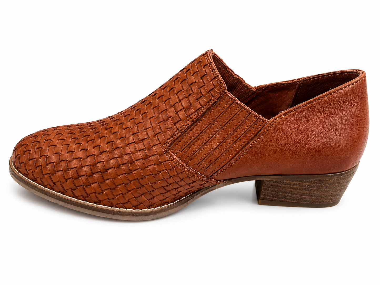 Via Nova Weaving Shoe Cognac