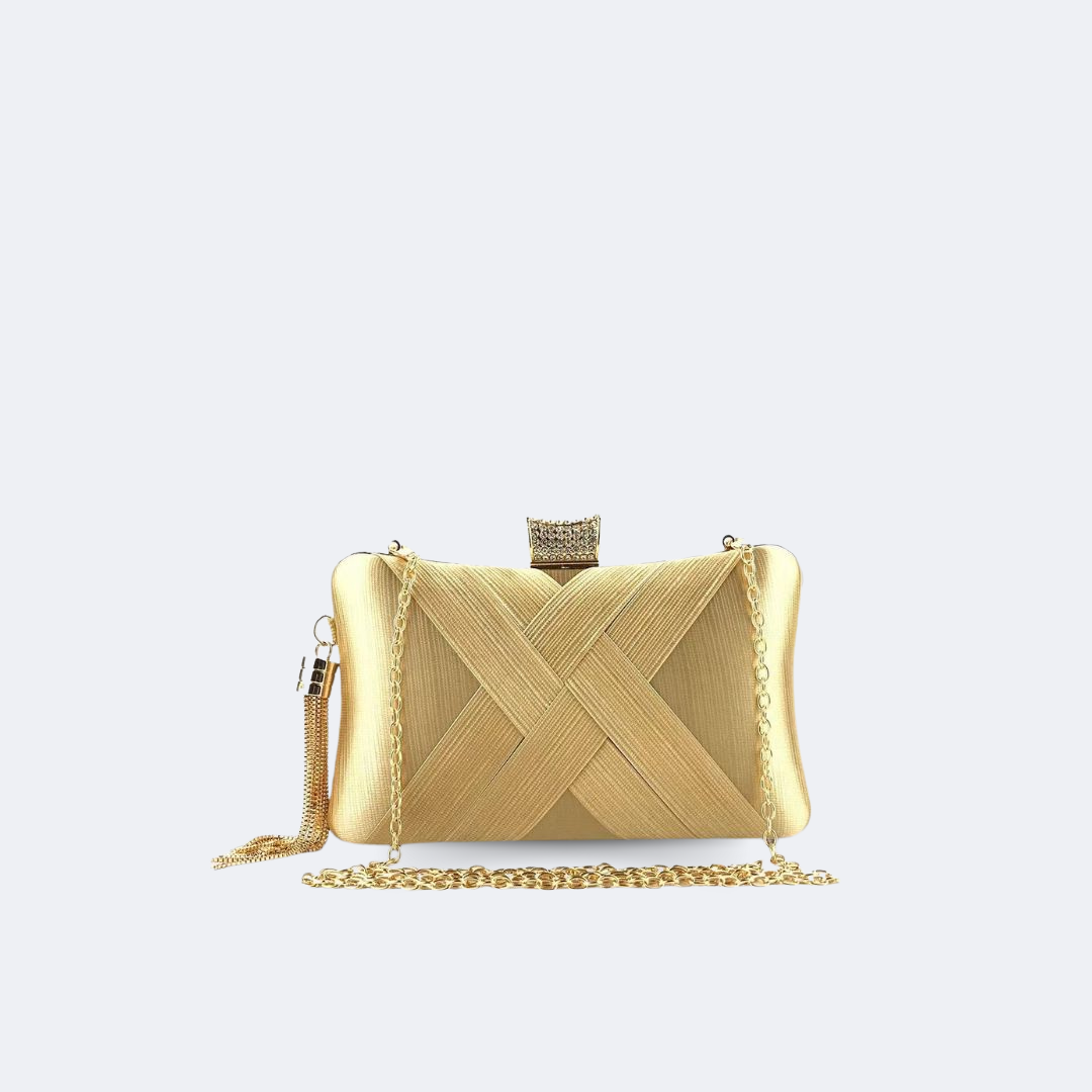 Chain Strap Bag - Style 013# - Gold