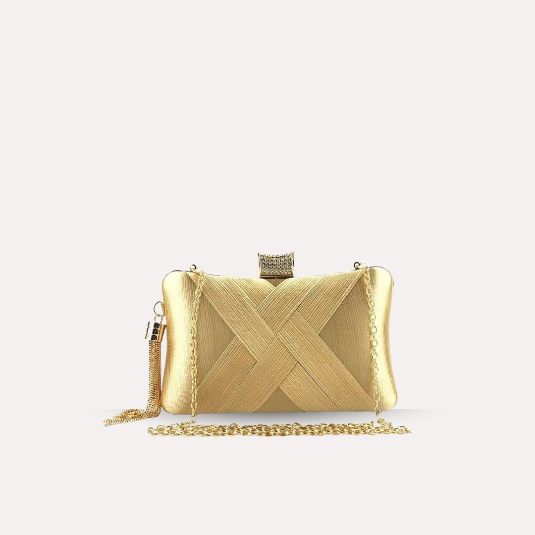 Chain Strap Bag - Style 013# - Gold