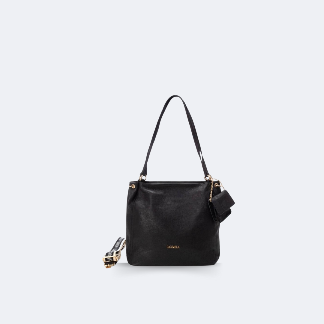Carmela - 186093 - Black Leather Bag