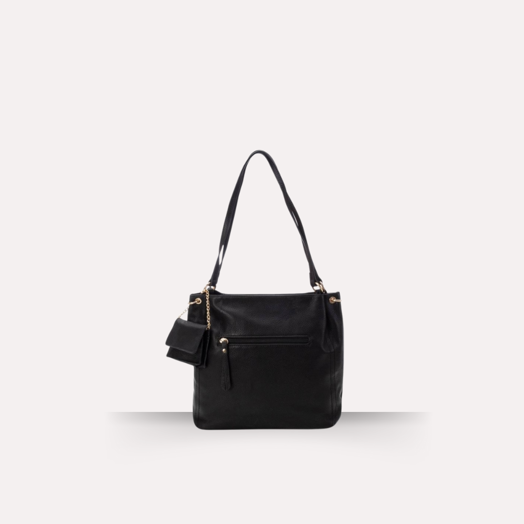 Carmela - 186093 - Black Leather Bag