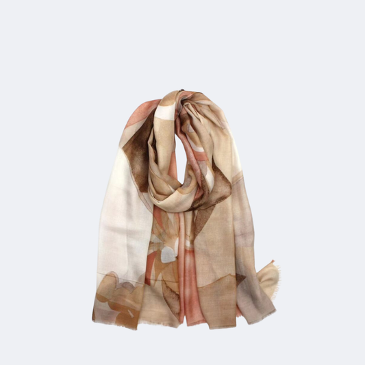 Abstract Geometry Scarf