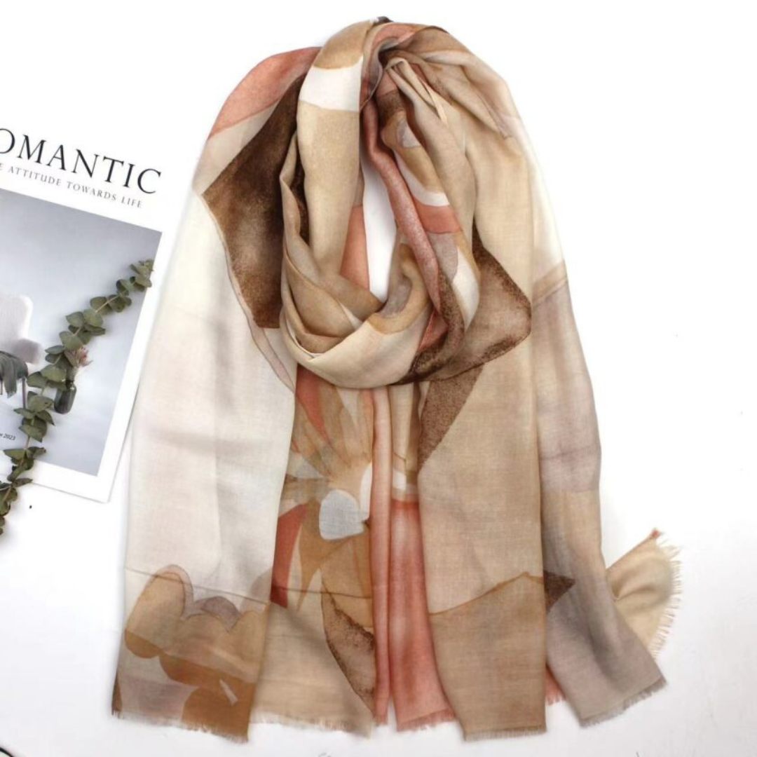 Abstract Geometry Scarf