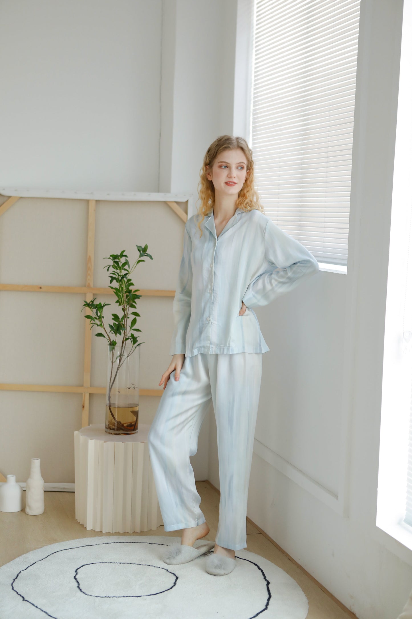 Camille 2-Piece Sleepwear Set – 100% Viscose High Quality