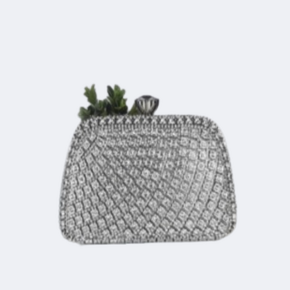 0158 - Silver Clutch
