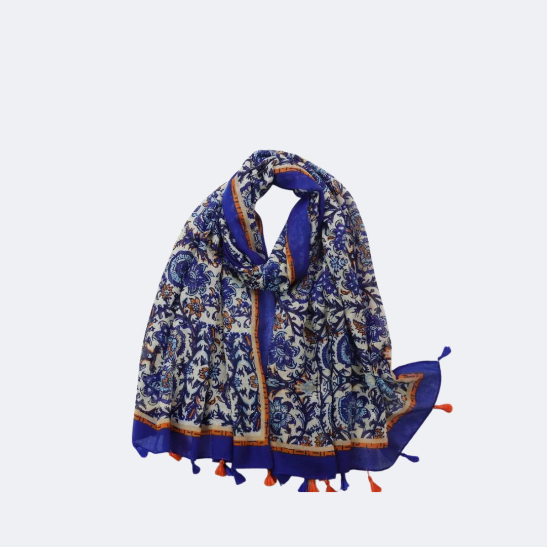 Flower Print Scarves