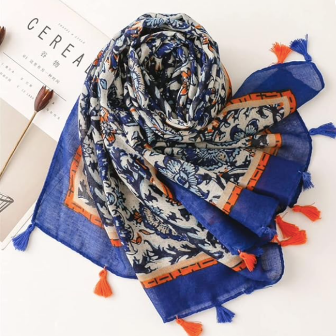 Flower Print Scarves