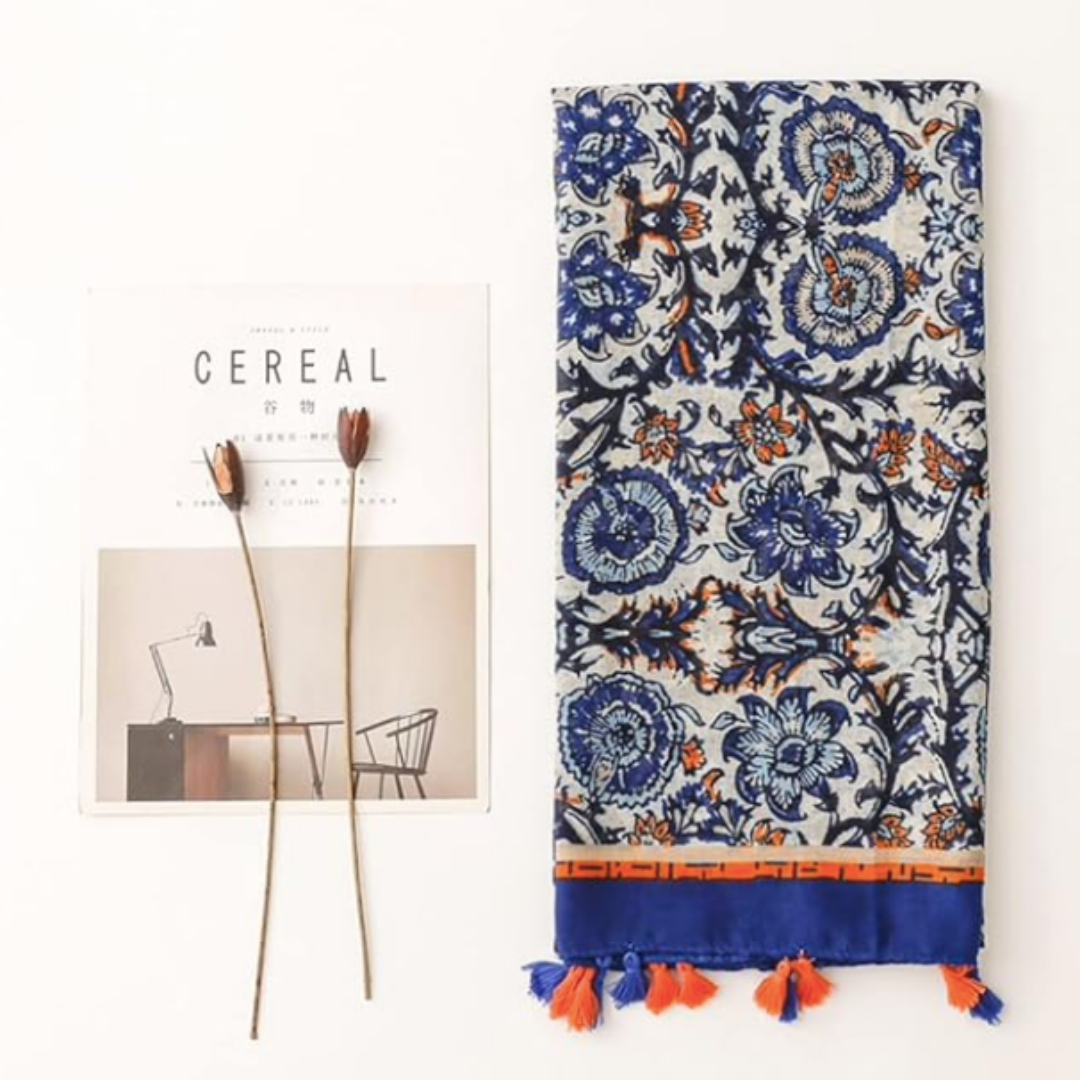Flower Print Scarves