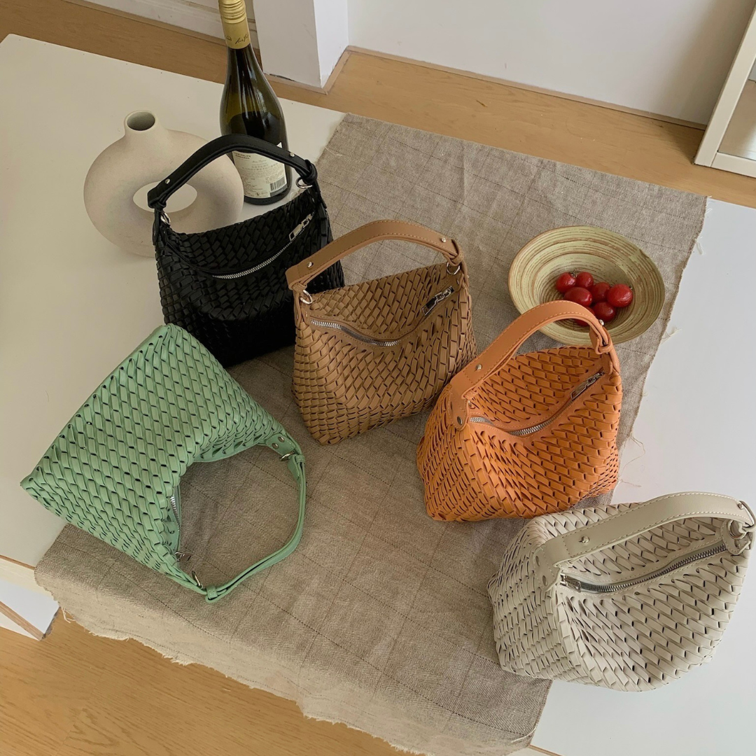 Weave Bag with Extension Strap