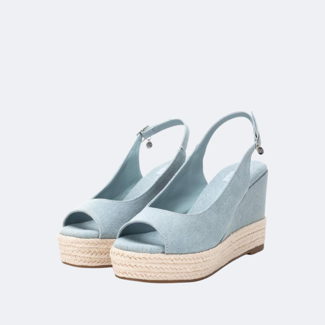 XTI - 142665 - Wedge Sandals - Jeans