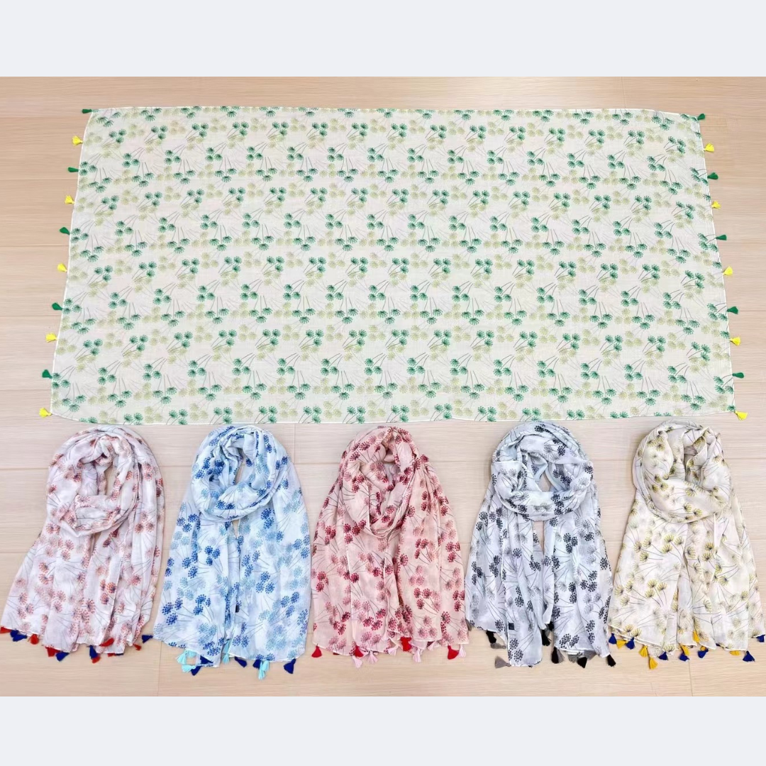 Printed Scarf – Floral Design