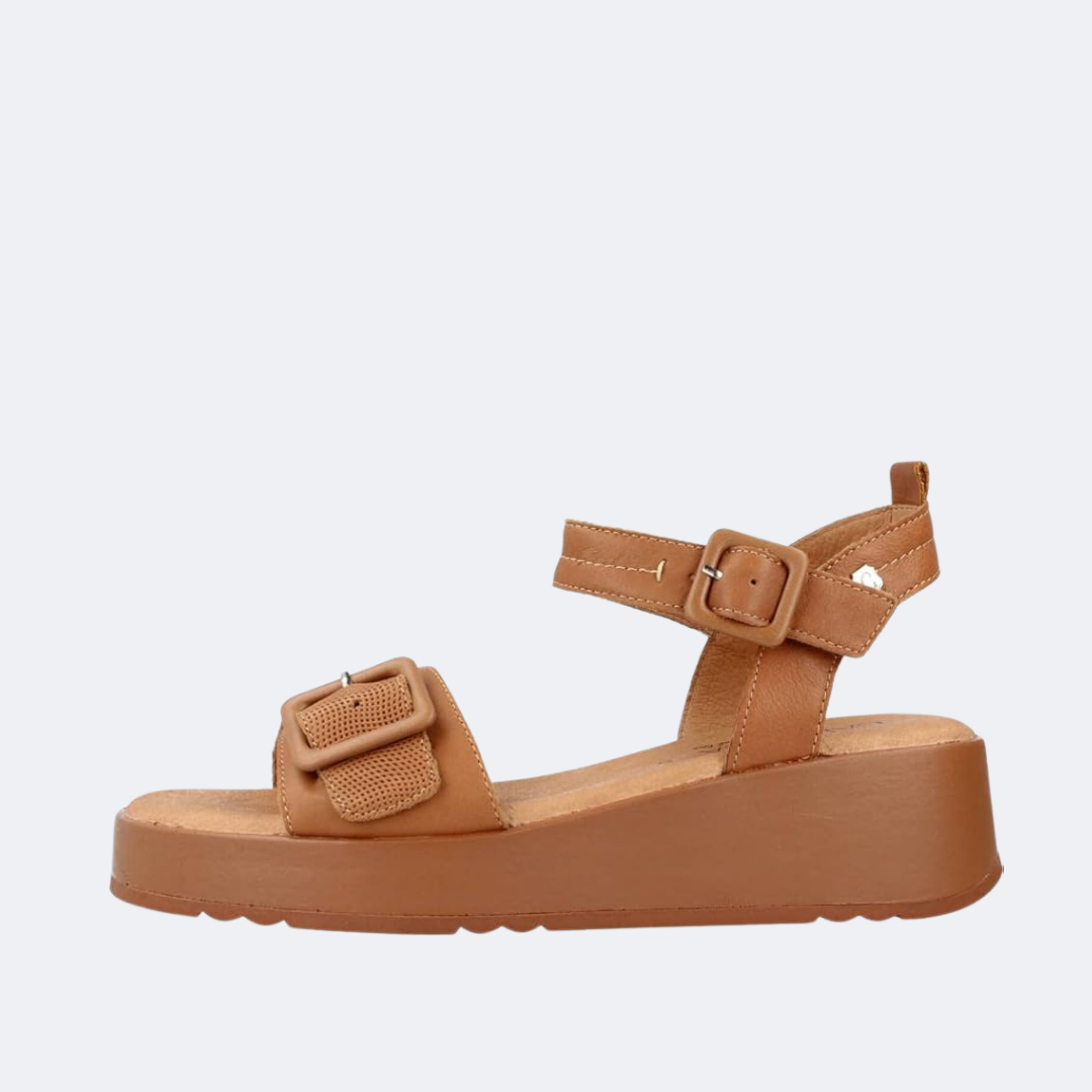 Carmela - 160835 - Wedge - Camel
