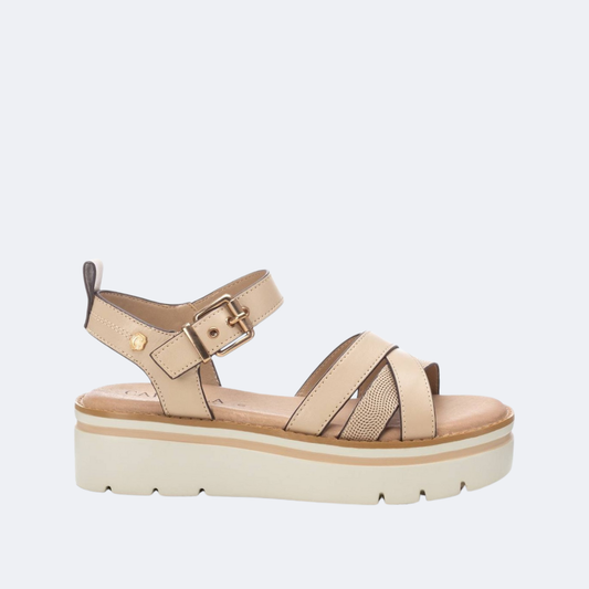 Carmela - 161394 - Flat Sandals - Beige