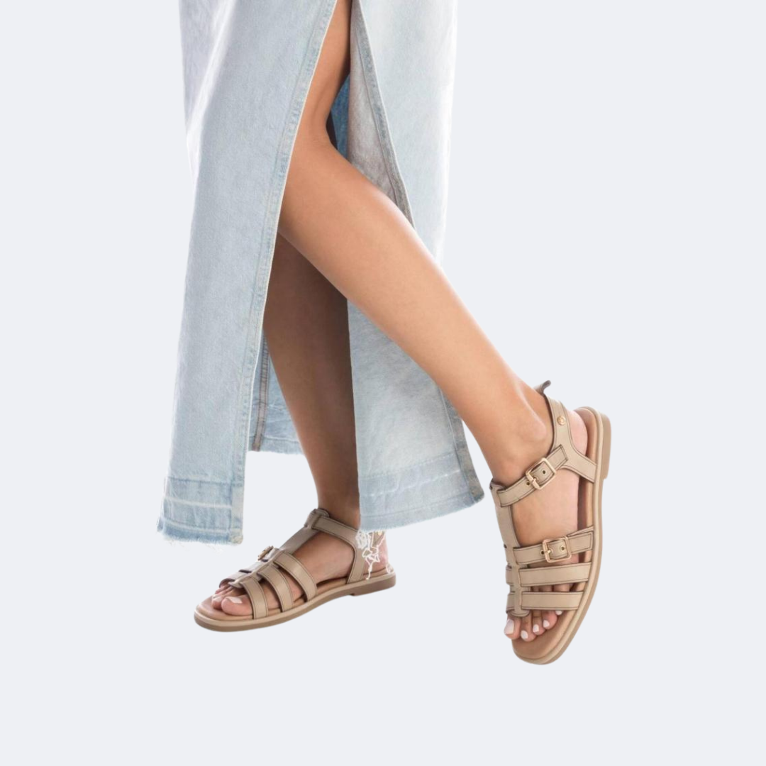 Carmela - 161398 - Flat Sandals - Beige
