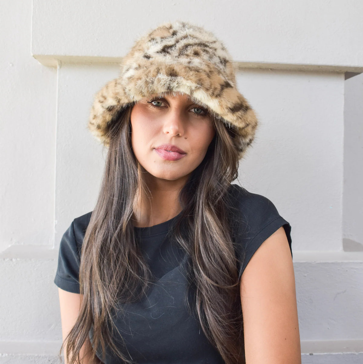 Extra Fluffy Faux Fur Bucket Hat