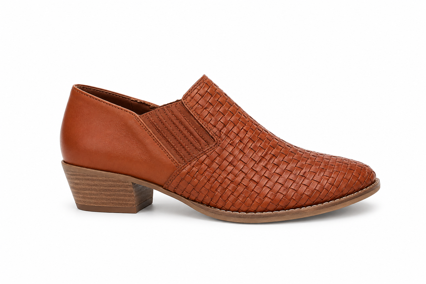 Via Nova Weaving Shoe Cognac