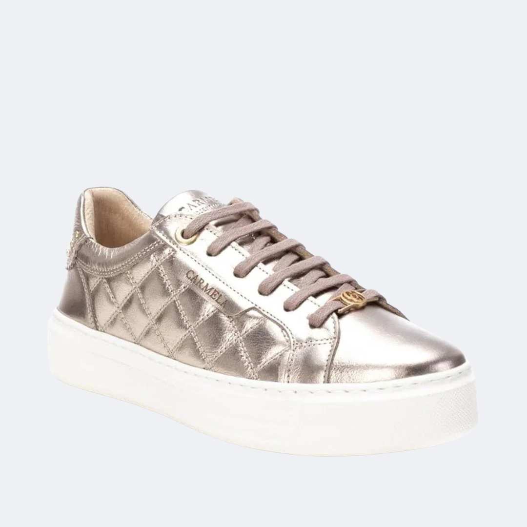 Carmela 161934 - Leather Trainer - Bronce