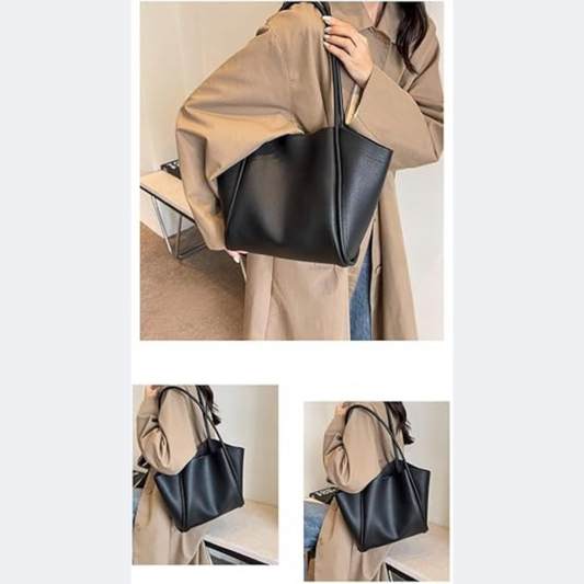 SHOULDER BAG - STYLE 6079 - BLACK