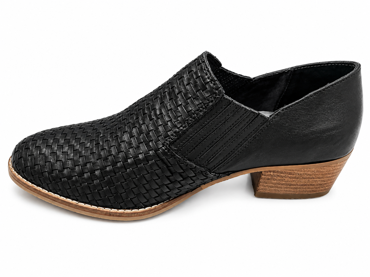 Via Nova Weaving Shoe Black