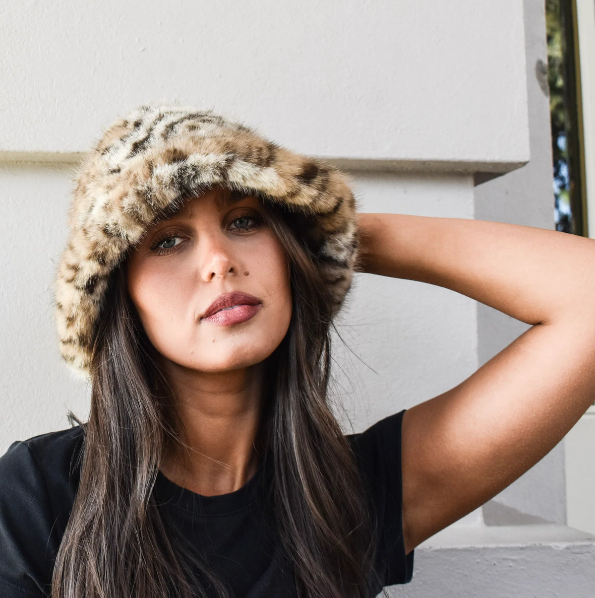 Extra Fluffy Faux Fur Bucket Hat