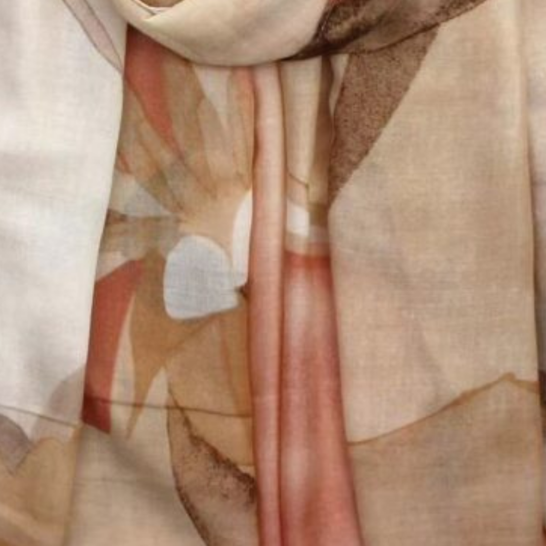 Abstract Geometry Scarf