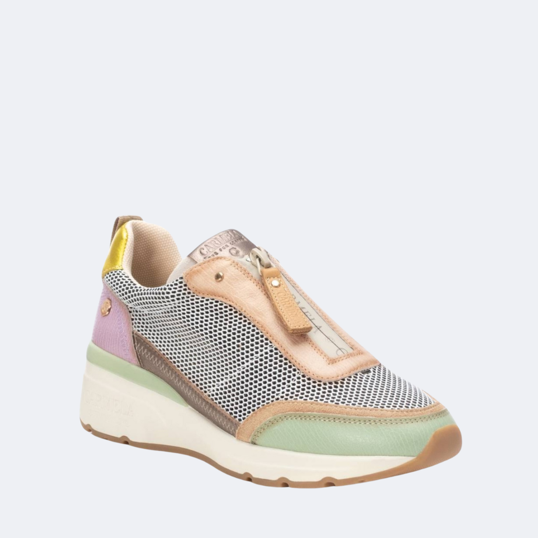 Carmela - 161422 - Leather Trainers - Aqua