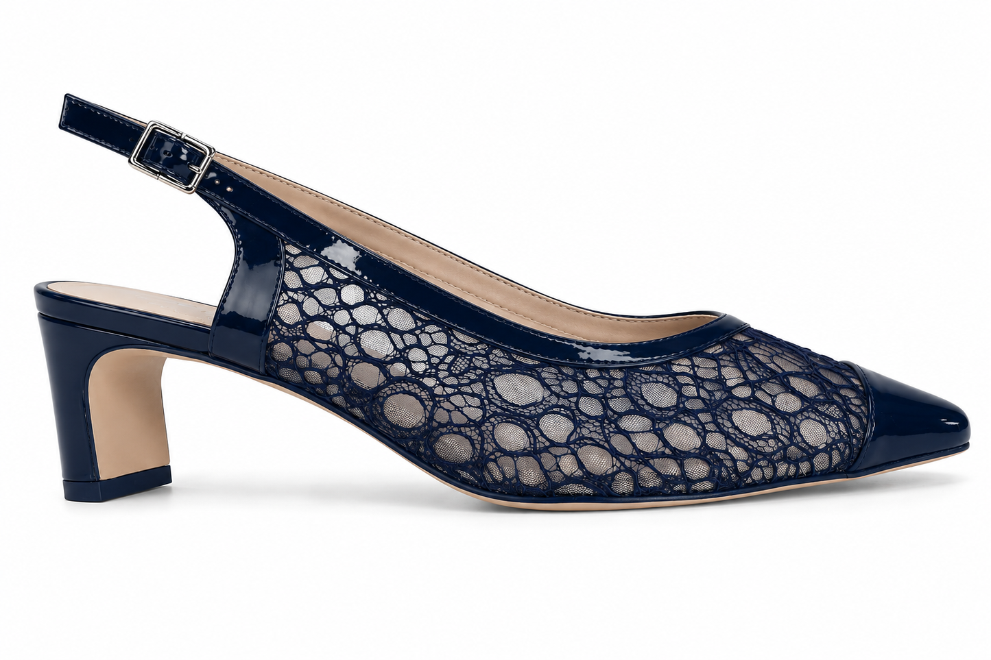 Via Nova Vat Navy Heels