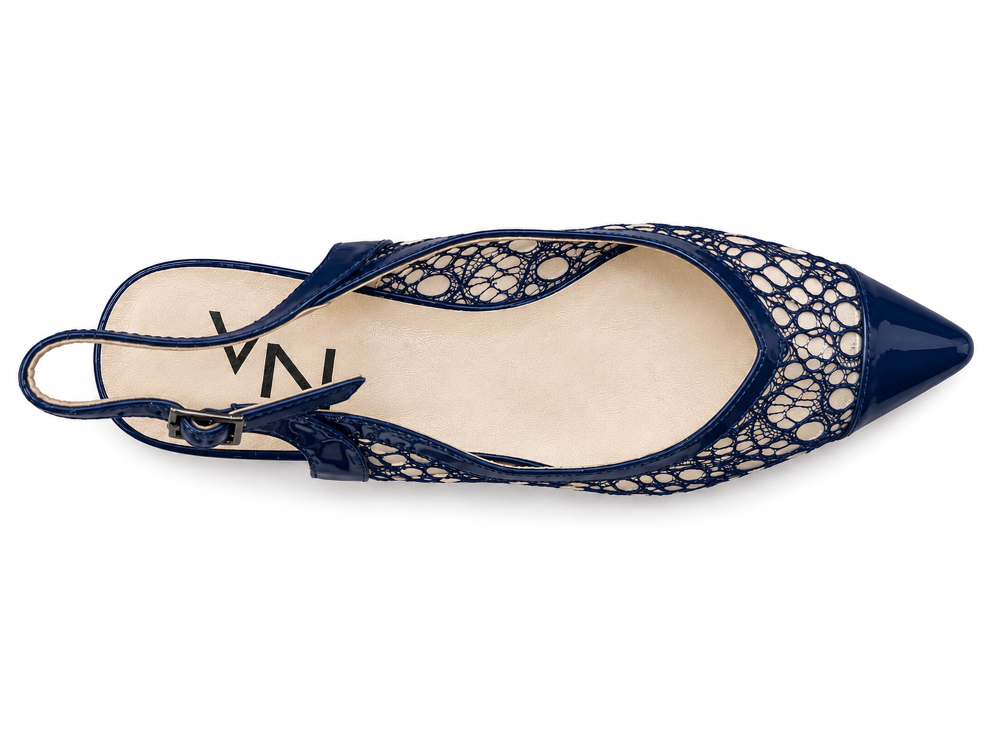 Via Nova Vat Navy Heels