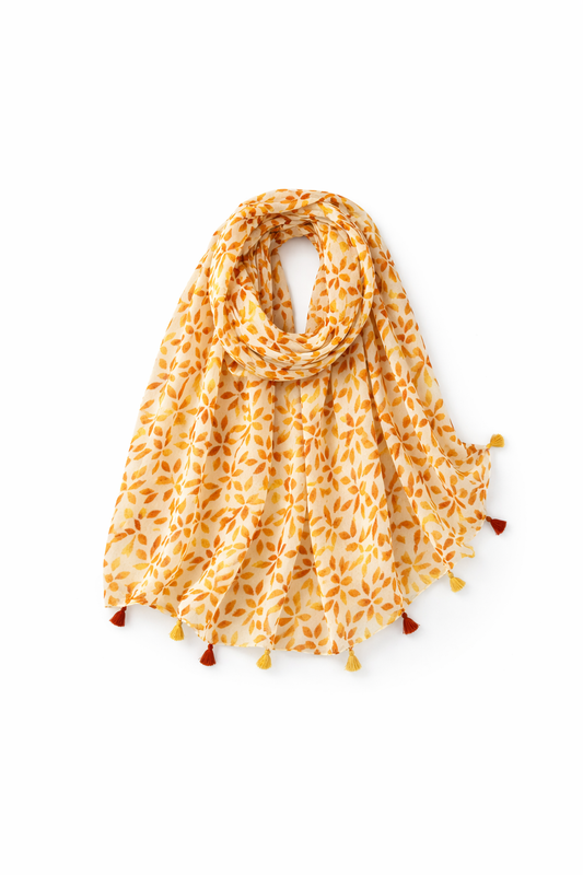 Printed Scarves – Breathable & Lightweight