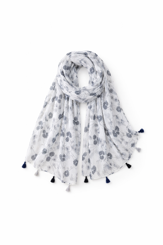 Printed Scarf – Floral Design