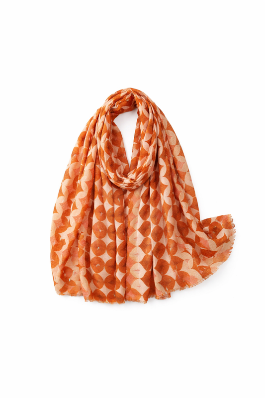 Printed Colored Soft Scarves
