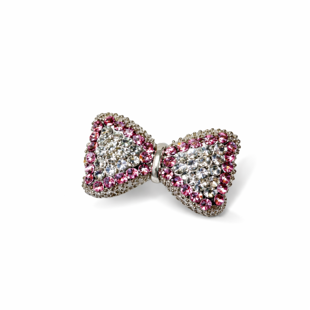 Shoe Trims - Gold, Silver, Pink (Bow)
