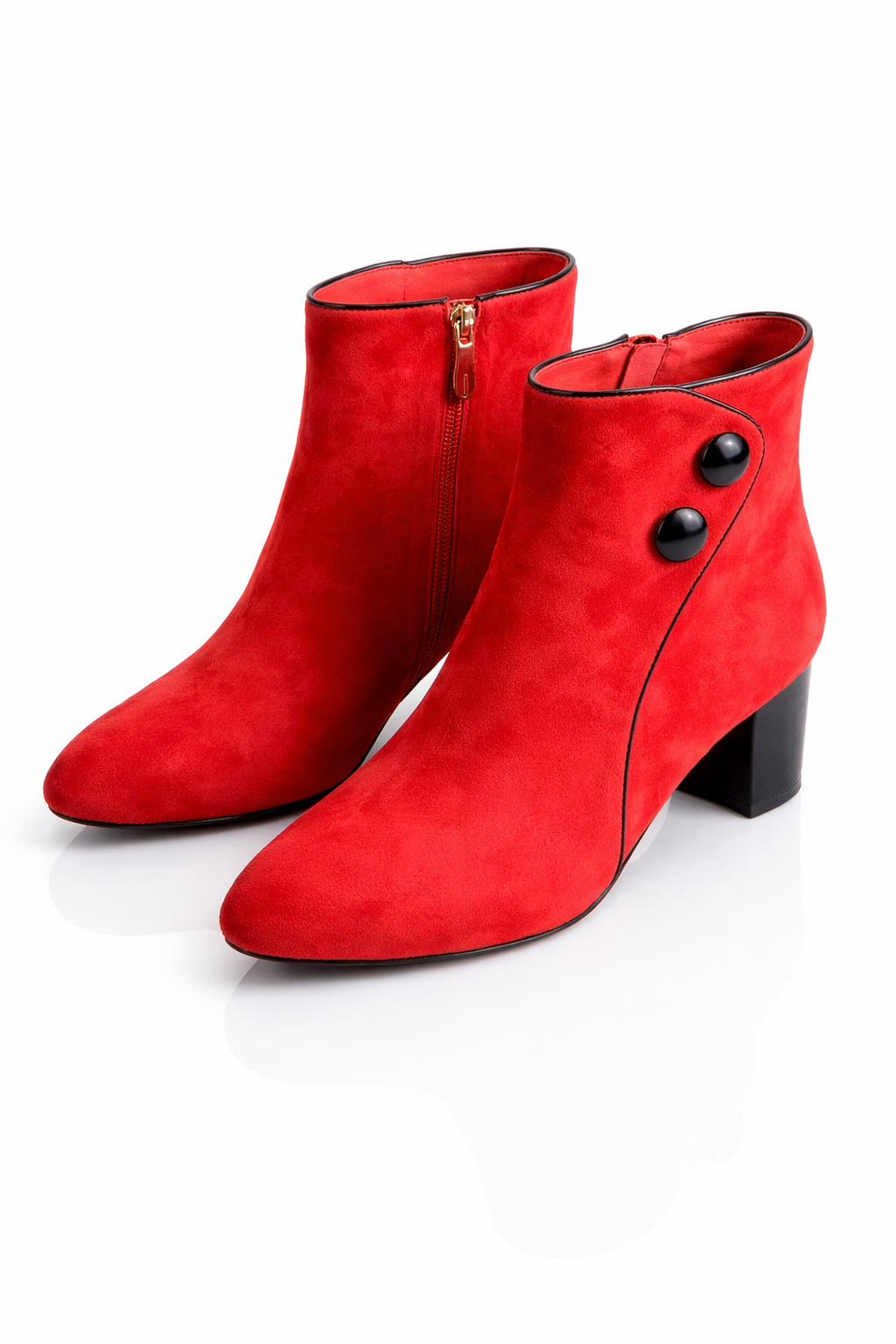 HUFFY in Red Suede