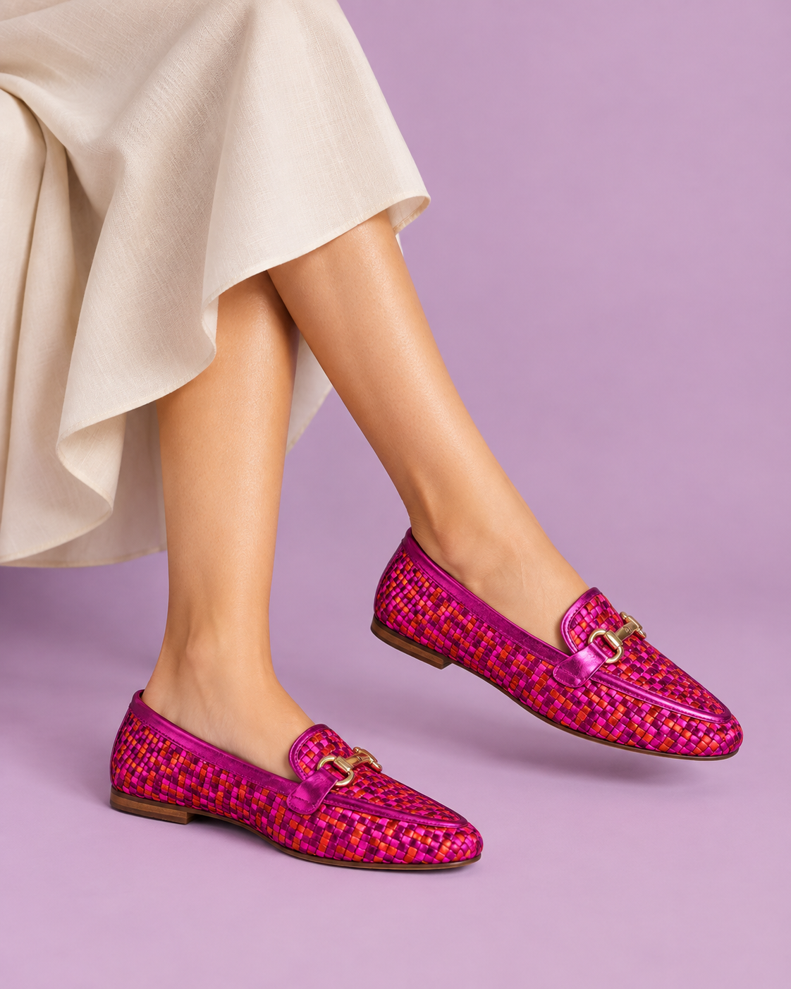 Via Nova Larn Flat Slip On Shoe