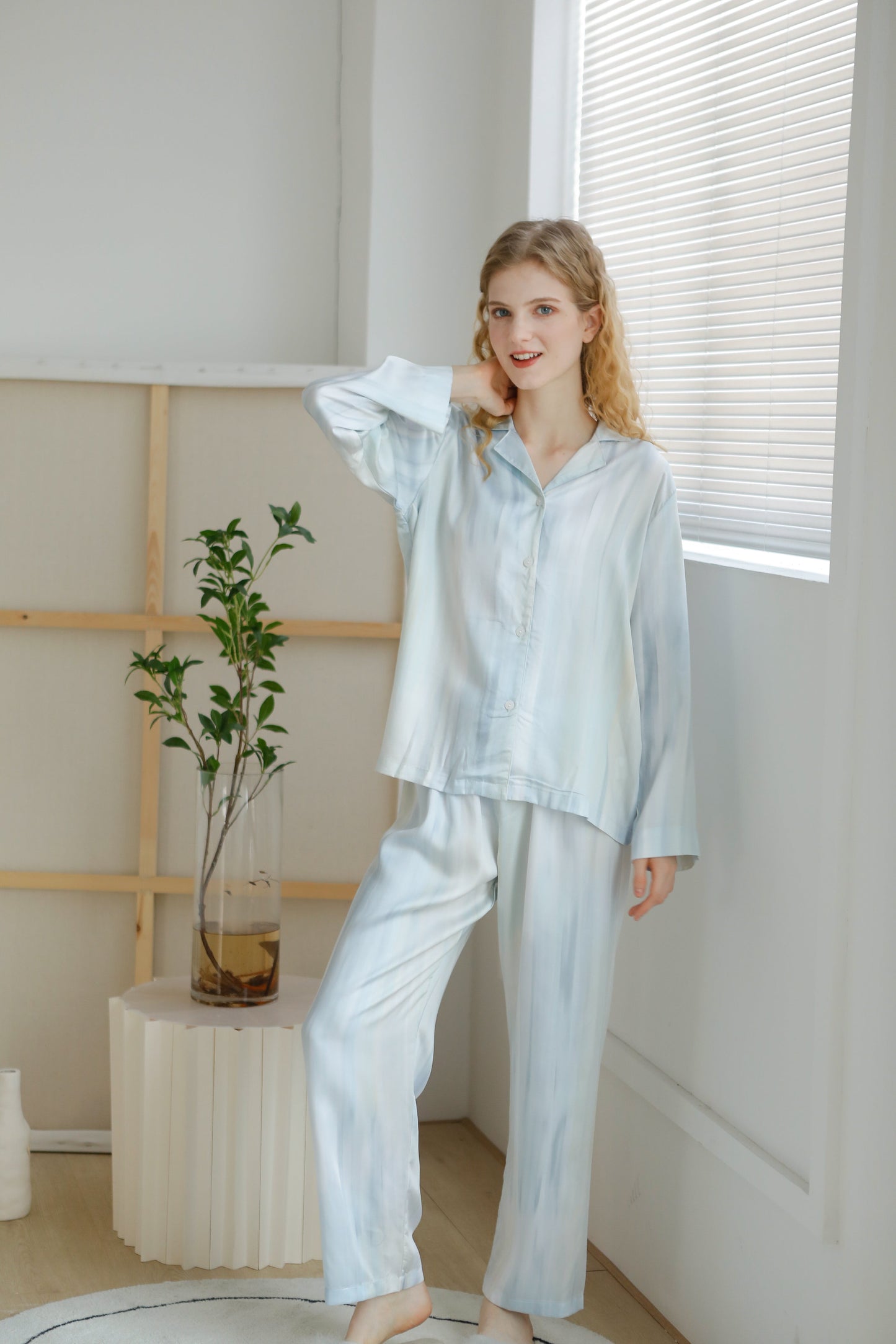 Camille 2-Piece Sleepwear Set – 100% Viscose High Quality