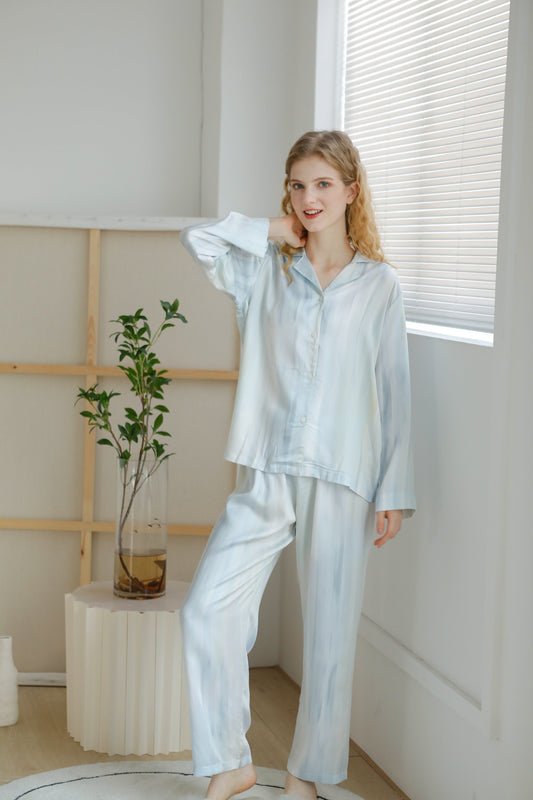 Camille 2-Piece Sleepwear Set – 100% Viscose High Quality