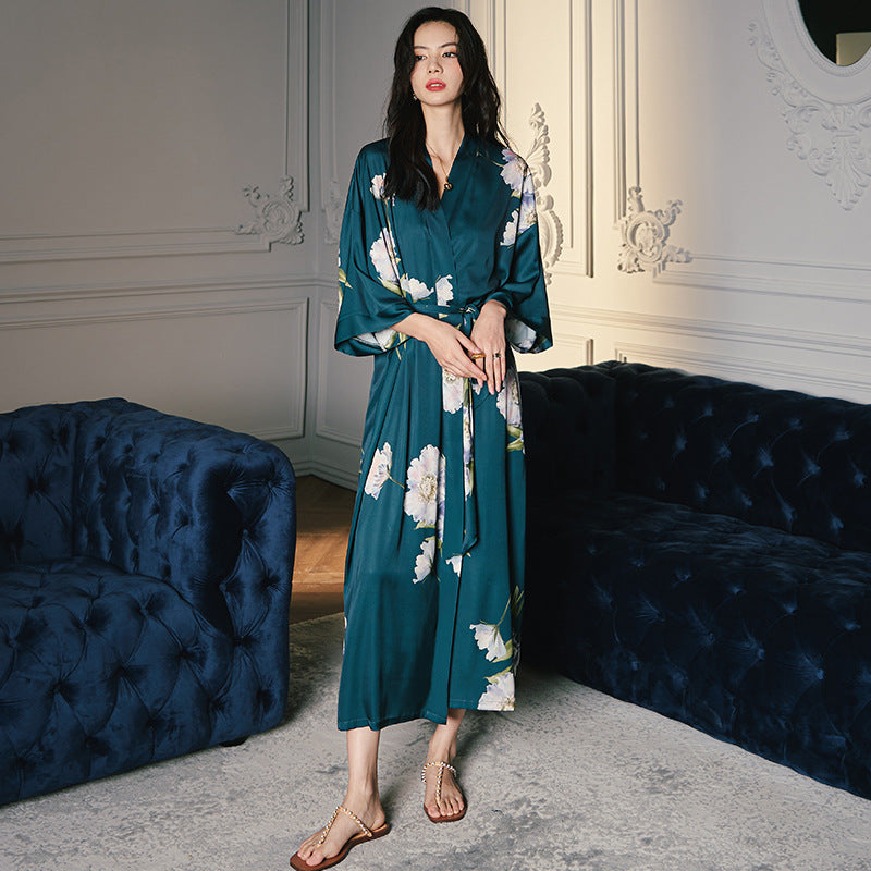 Sienna Relaxed Kimono Robe – Effortless Style and Comfort