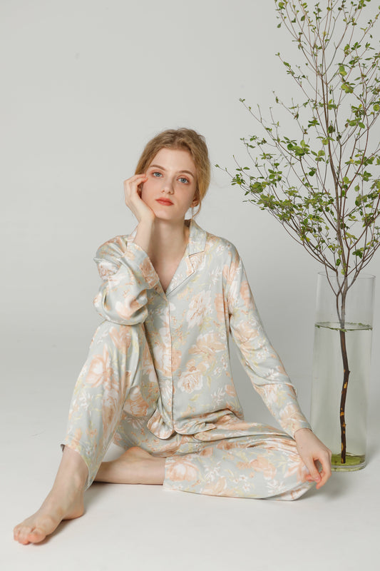 Elodie 2-Piece Sleepwear Set – 100% Viscose High Quality