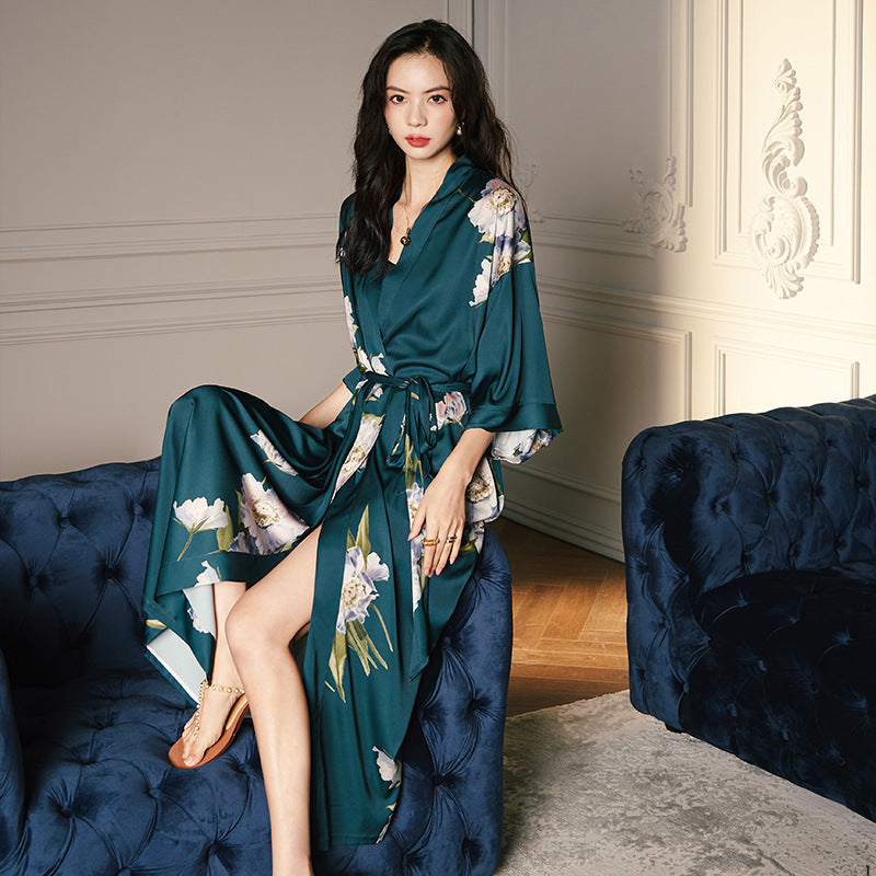 Sienna Relaxed Kimono Robe – Effortless Style and Comfort