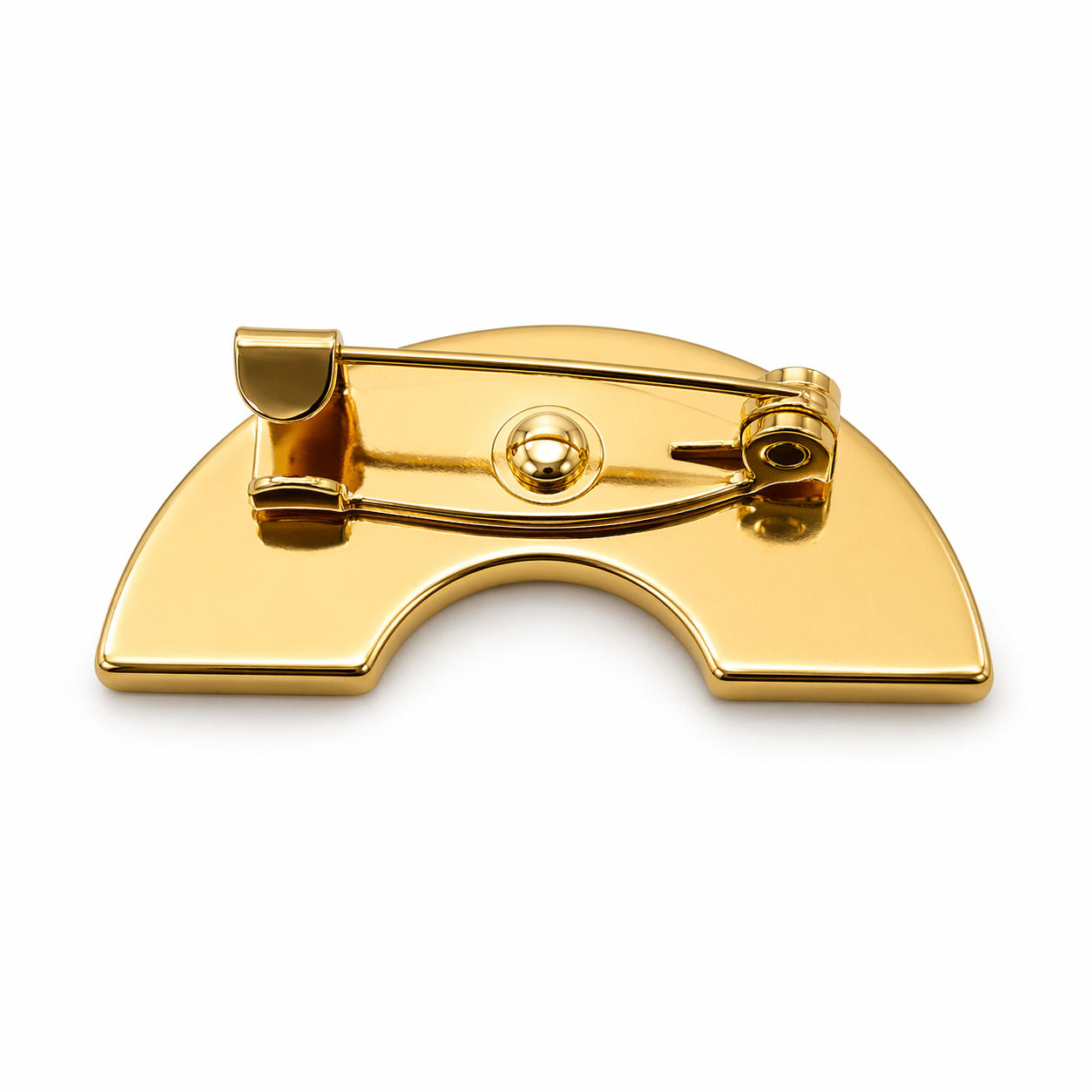 Rainbow Enamel Brooch