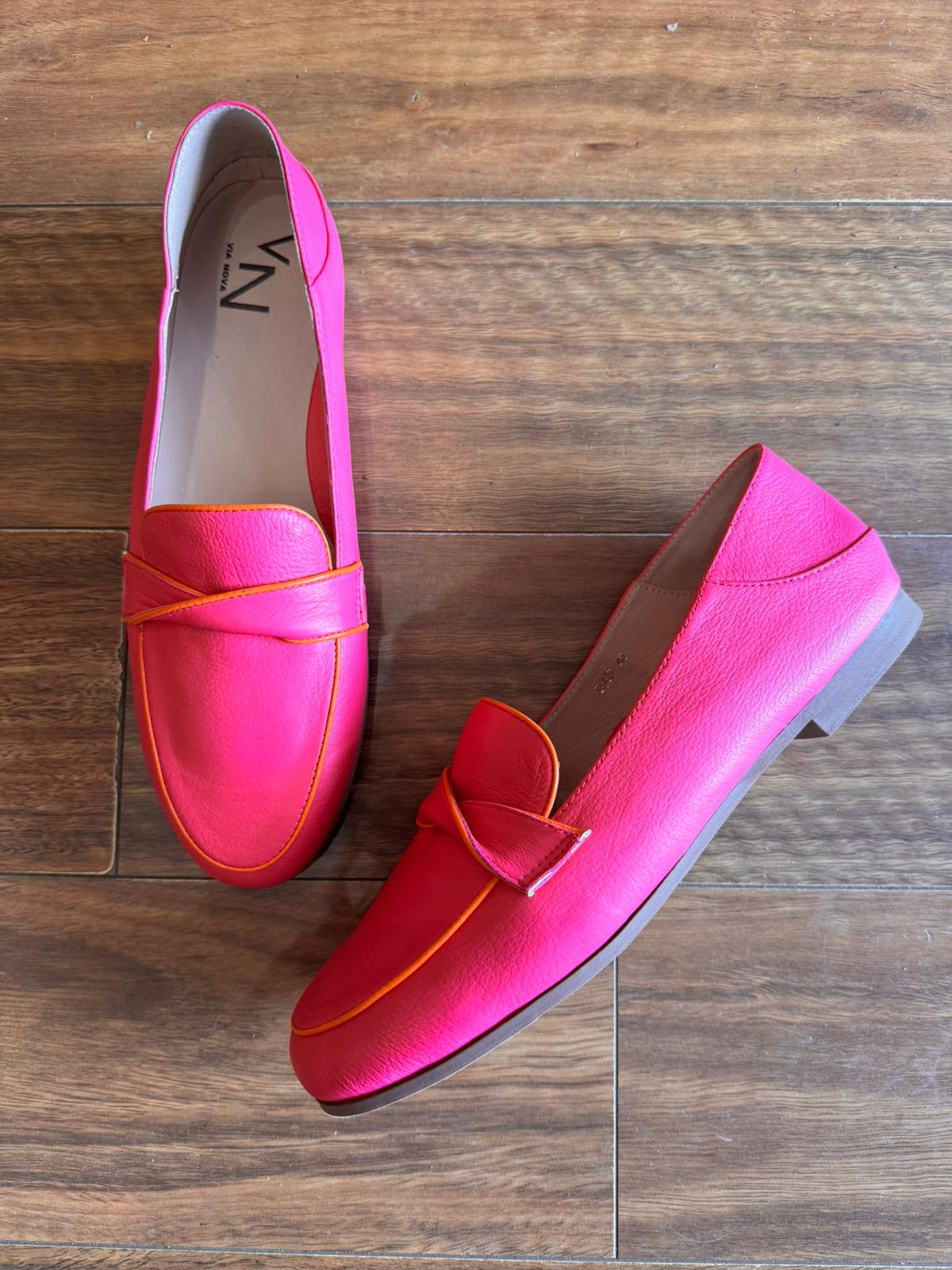 BOSS in Fuchsia and Orange